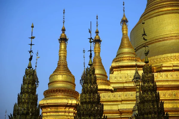 Shwesandaw пагода в М'янмі — стокове фото