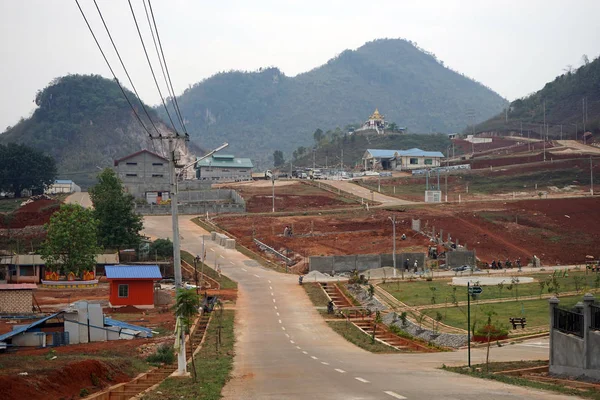 Nuevo parque en Lashio — Foto de Stock