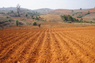 Myanmar renkli toprak