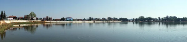 Pindaya meer in Myanmar — Stockfoto