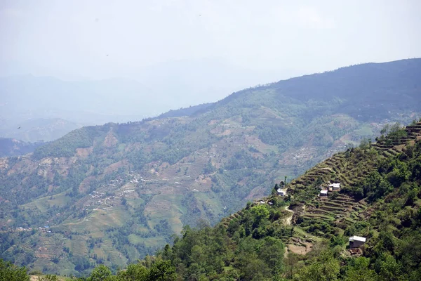 Terrazas en la montaña — Foto de Stock