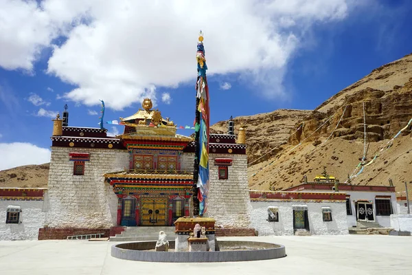 Monasterio Kyunglung en el Tíbet — Foto de Stock