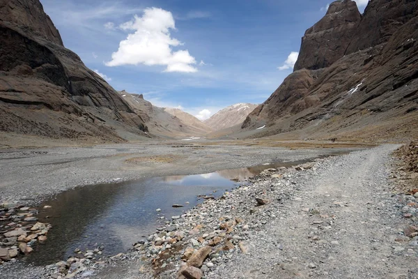 Kailash mount a řeka — Stock fotografie