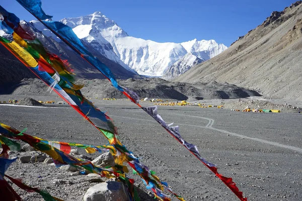 Everest základní tábor — Stock fotografie