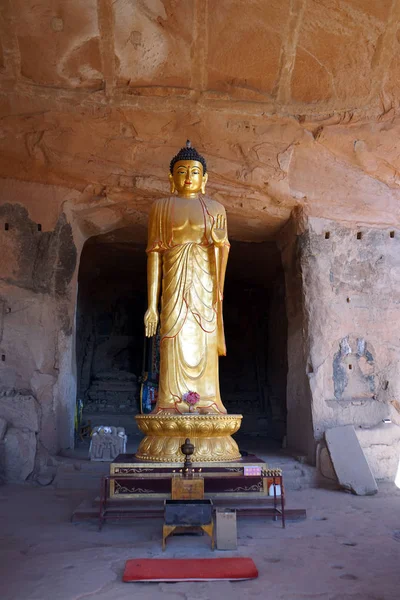 Budas no mosteiro — Fotografia de Stock