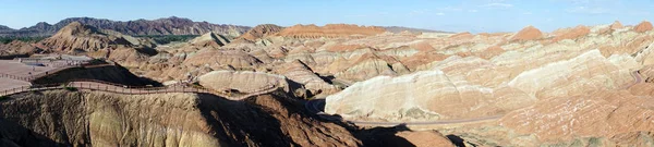 Viewpoint i Zhanye Danxia — Stockfoto