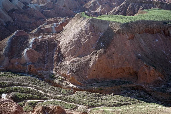 Rochers de couleur dans le parc — Photo