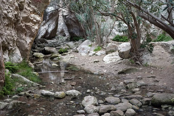 Trail в Avakas ущелині — стокове фото
