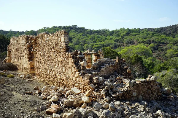 Ancient ruins in Akamas peninsula — Stock Photo, Image