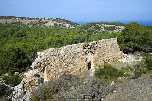 Akamas yarımadası antik kalıntılar — Stok fotoğraf