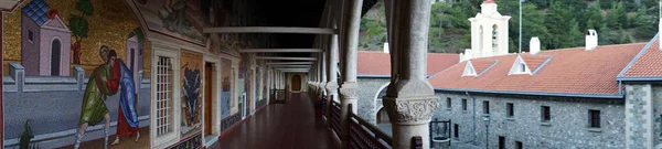 Inner yard of monastery — Stock Photo, Image