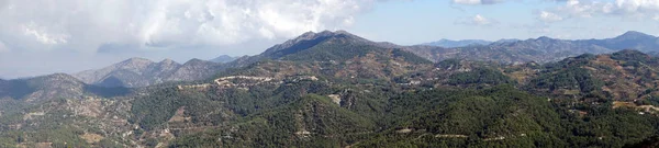 Panorama över berg — Stockfoto