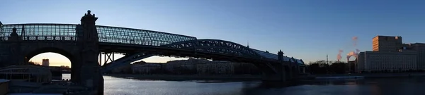 Pont marchant à Moscou — Photo