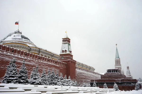 Muur van het kremlin — Stockfoto