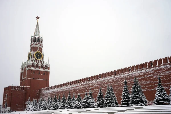 Muur van het kremlin — Stockfoto