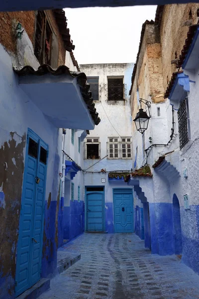 Casas azuis — Fotografia de Stock