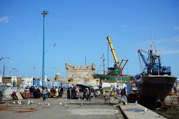 Fischereihafen — Stockfoto