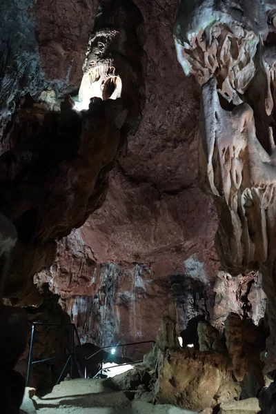 Uvnitř Jeskyně Skelska Krymu — Stock fotografie