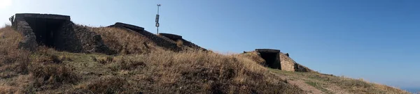 Ruina Sul Monte Kokiya Kaya Vicino Balaklava — Foto Stock