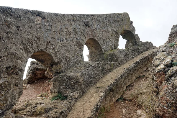 Ruiny Południowym Forcie Pobliżu Bałaklawy Krymie — Zdjęcie stockowe