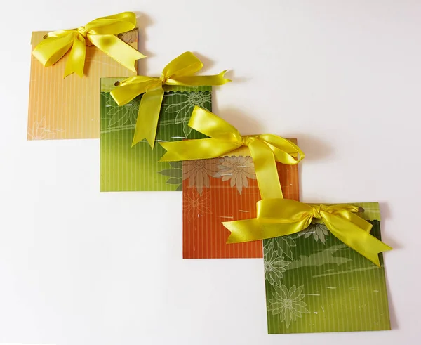 Envelopes de festa decorativa — Fotografia de Stock