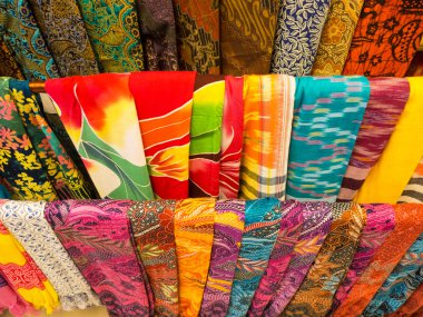 Renkli Sarongs Bali.