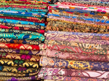 Renkli Sarongs Bali.