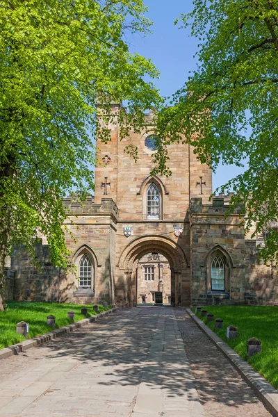 Durham Castle Gates — Stock Photo, Image
