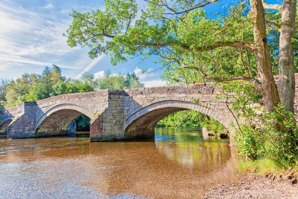 Puente Pooley y Río Eamont — Foto de Stock