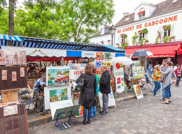 Montmartre Art Stall — Foto de Stock