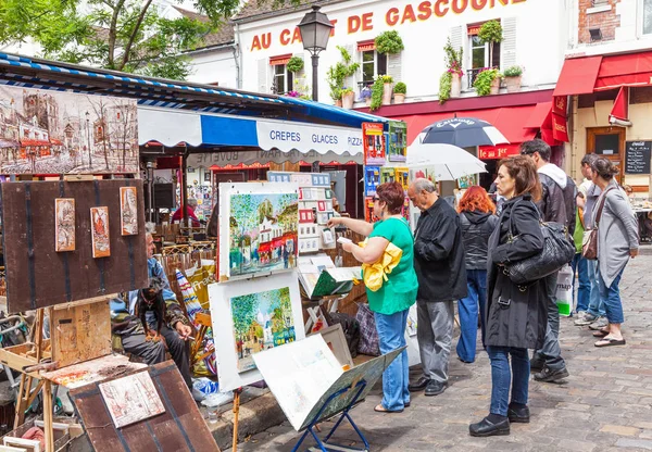 Montmartre Art Stall — Foto de Stock