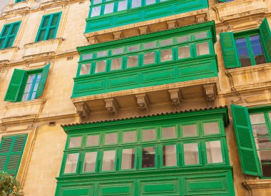 Valletta yeşil balkon