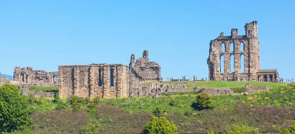 Tynemouth Castle and Priory — Stock Photo, Image