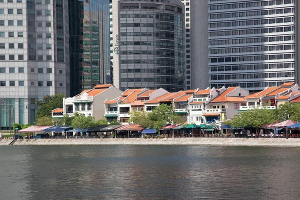 Quai de bateau à Singapour — Photo