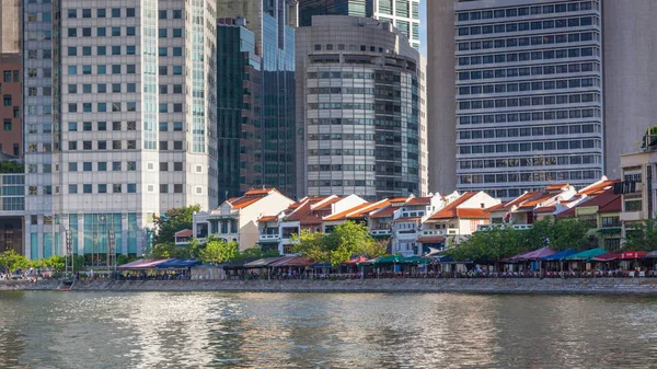 Boat Quay in Singapore — Stock Photo, Image