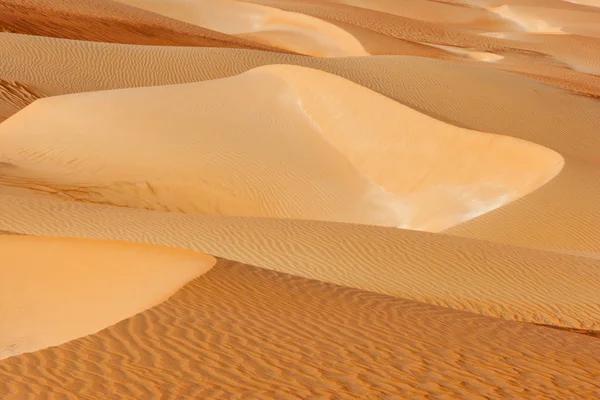 Abstract Dune Patterns in the Empty Quarter — Stock Photo, Image