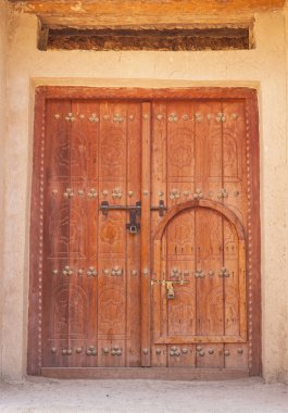 Traditional Arabian 'Door Within a Door'