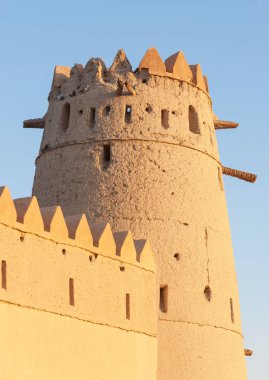 A Tower in Al Jahli Fort  clipart