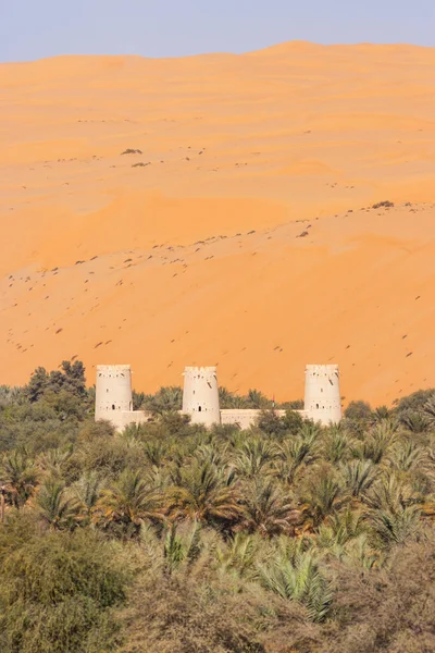 Arabisches Fort in einer Oase — Stockfoto