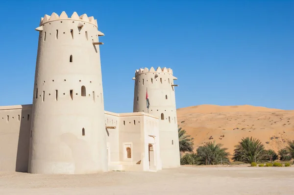 Un fort dans la région du Croissant Liwa des EAU — Photo