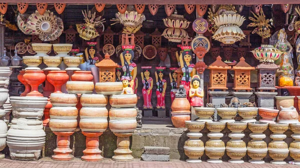 Barraca de cerâmica em Bali — Fotografia de Stock