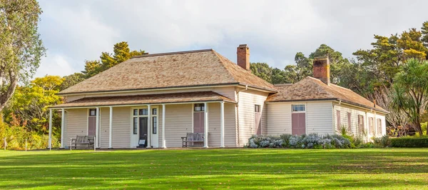 Waitangi Nueva Zelanda Junio 2010 Casa Del Tratado Waitangi Northland — Foto de Stock