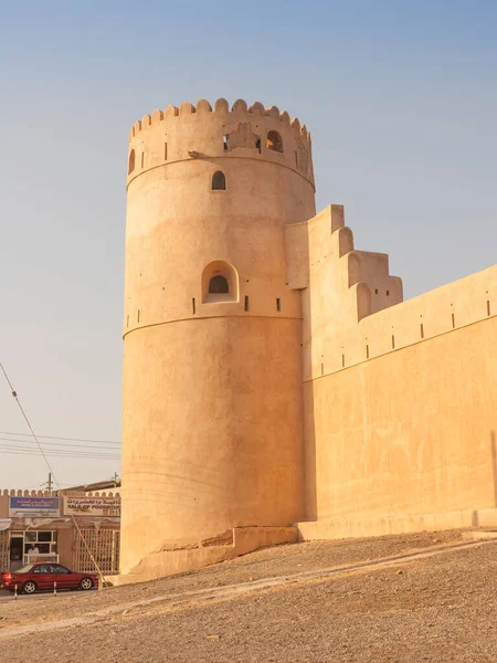 Como Suwayq Omán Enero 2009 Una Torre Castillo Ciudad Mercado —  Fotos de Stock