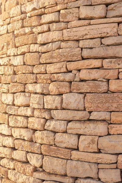 Detail Intricate Stonemasonry One Beehive Tombs Bat Oman Tombs Most — Stock Photo, Image