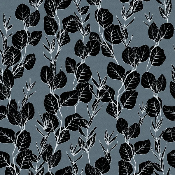 Potlood hand getekend natrure achtergrond zwart en grijs potlood patroon — Stockfoto