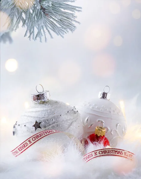 Sanat Noel tatil parti arka plan tatil dekorasyon ile — Stok fotoğraf