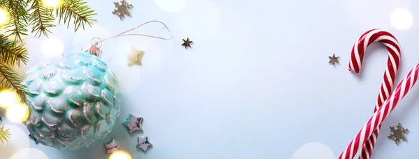 Arte Natale vacanze banner — Foto Stock