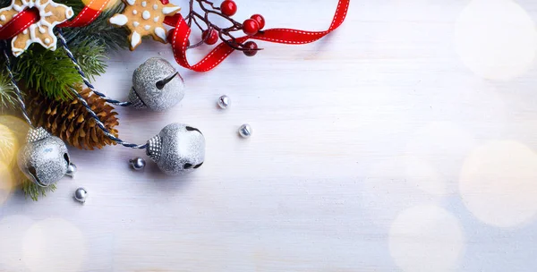 Julhelgen ornament på Vintage trä bakgrund; Kristus — Stockfoto