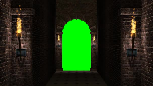 Arche avec écran vert 
