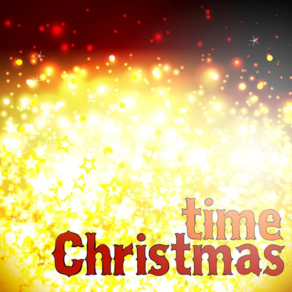 Christmas time background — Stock Vector